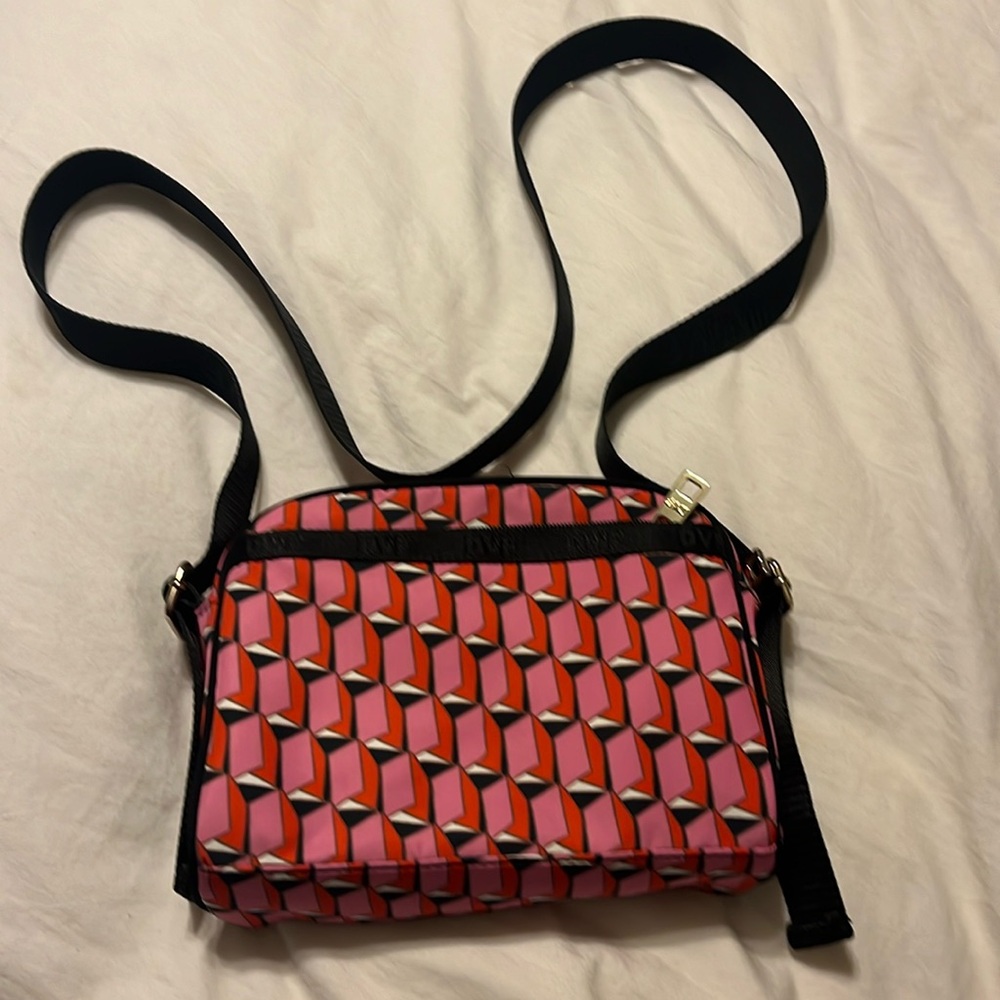 NWOT Diane von furstenberg DVF for Target pink and black crossbody purse